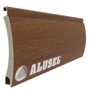 SL-39 Altın Meşe Alüminyum Poliüretan Panjur Lameli (1 Metre)