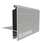 Alüminyum ES-405 Galvaniz Kepenk Köşebentli Alt Parça Lameli