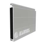 Alüminyum ES-427 Mini Alt Parça Panjur Lameli (1 Metre)