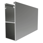 Alüminyum GC-307 Midi Dikmeli Panjur U Profili