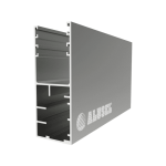 Alüminyum GC-362 Geniş Özel Dikmeli U Profili (SL-77, ST-77 Uyumlu)