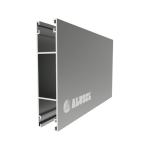 Alüminyum GC-419 Orta Dikmeli U Profili (Çift Kanallı U Profili)