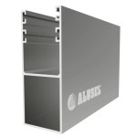 Alüminyum GC-438 Mega Dikmeli Kepenk U Profili