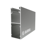 Alüminyum GC-456 Dar Dikmeli U Profili (Otomatik Panjur Dikmesi)