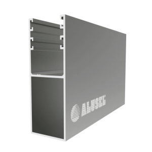 Alüminyum GC-487 Geniş Dikmeli Kepenk U Profili