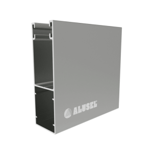 Alüminyum GC-526 Dar Dikmeli U Profili (Geniş Ölçü Kullanımına Uygun)