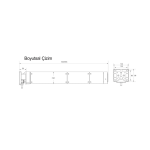 Cuppon CM92M 102 M 330 NM Redüktörlü Kepenk Motoru