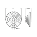 Giyotin Yataklama Seksiyonel Kapı Tamburu VL11 (Takım)
