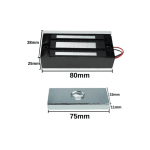 K 60 M Manyetik Kapı Kilidi – Geçiş Sistemleri Uyumlu