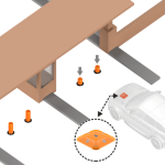 Kontal Tosba TS 1P Kablosuz Metal Kütle Dedektörü (Loop Dedektörü)