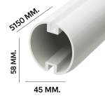 Nice 5XBA19 Bariyer Kolu 5 Metre (Wide M Gövde Uyumlu)