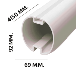 Nice LCL-XBA14 Bariyer Kolu 4 Metre (Wide L ve BAR Gövde Uyumlu)