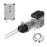 Nice SD100 24 Seksiyonel Kapı Motoru (D-PRO Action ve 7 Metre Kablo)