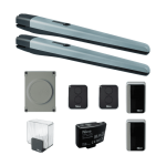 Nice Toona 7024 Dairesel Kapı Motoru (Çift Motorlu Kit)