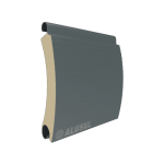 SL-100 Antrasit Gri Alüminyum Poliüretan Kepenk Lameli (1 Metre)