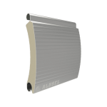 SL-100 Metalik Gri Alüminyum Poliüretan Kepenk Lameli (1 Metre)