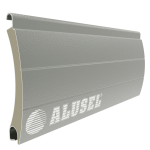 SL-55 Metalik Gri Alüminyum Poliüretan Panjur Lameli (1 Metre)