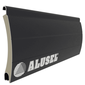 SL-77 Siyah Alüminyum Poliüretan Kepenk Lameli (1 Metre)