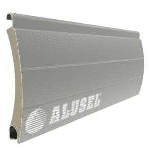 ST-77 Metalik Gri Çelik Poliüretan Kepenk Lameli (1 Metre)