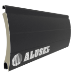 ST-77 Siyah Çelik Poliüretan Kepenk Lameli (1 Metre)